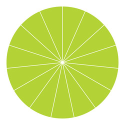 pie chart graph circle circular diagram from vector image