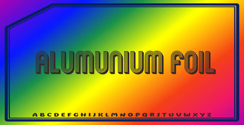 text effects with editable colors and abstract vector image