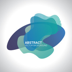abstract blur free form shapes color gradient vector image