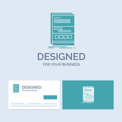 browser dynamic internet page responsive business vector image