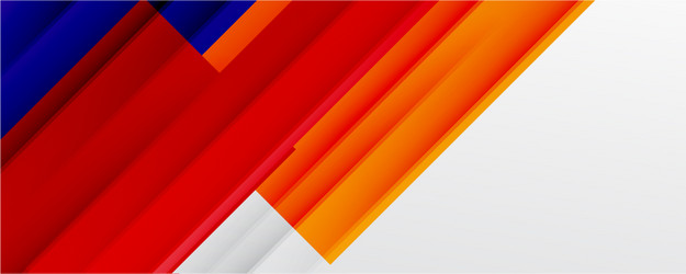 geometric abstract backgrounds with shadow lines vector image