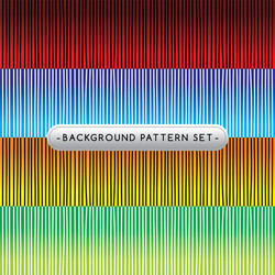 background pattern set collection vector image