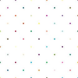 repeatable star background pattern seamless vector image