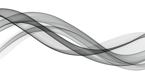Abstract Flowing Wave Background vector image