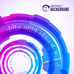 tech abstract background concept for you design vector image