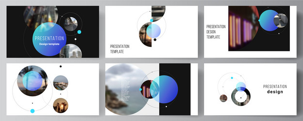 Minimalistic layout presentation vector