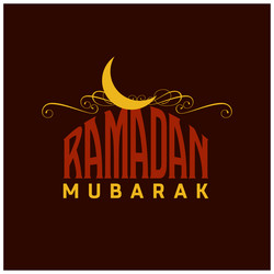 ramdan kareem design with abstract background vector image