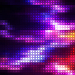 abstract background with bright shapes and blocks vector image