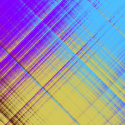 geometric abstract pattern in low poly style vector image