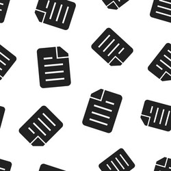 document folder portfolio seamless pattern vector image