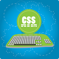 programming language vector image