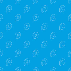 rotation loop pattern seamless blue vector image