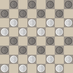 Checkers pattern seamless game background vector