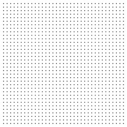dotted graph paper with grid polka dot pattern vector image