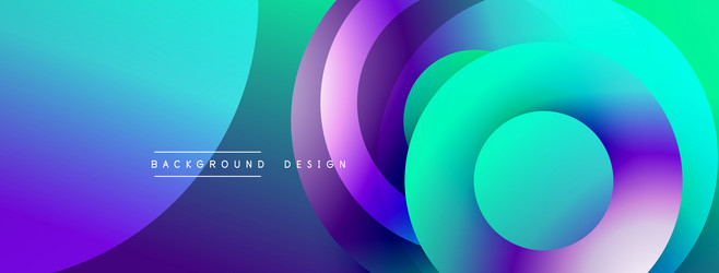 abstract gradient layers create dynamic visual vector image