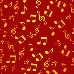 Abstract music seamless pattern background f vector