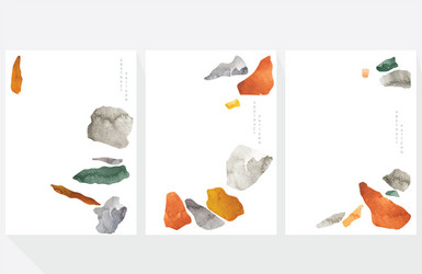 Abstract Watercolor Wave Background Vector Image