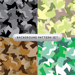 background pattern set collection vector image