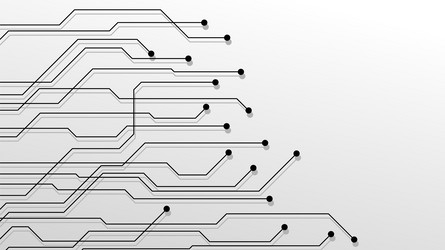 hi-tech digital data abstract design vector image