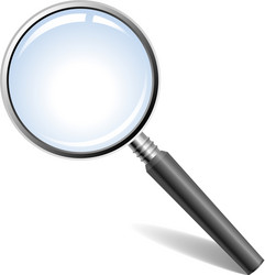 Magnifying Glass - Investigation vector image