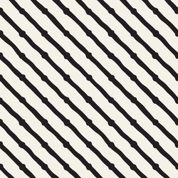 seamless pattern with hand drawn lines abstract vector image