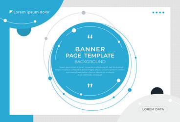 abstract geometric design banner web template vector image