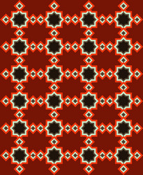 backdrop geometric patterns vector image