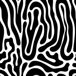 trippy seamless pattern psychedelic design vector image