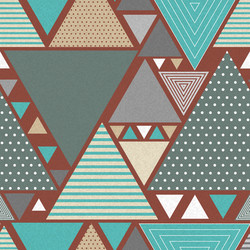 abstract hipster polygon triangle background vector image