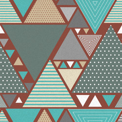 abstract hipster polygon triangle background vector