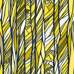 seamless pattern with colorful abstract doodle vector image