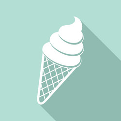 Ice cream icon vector