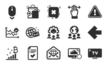 approved checklist engineering team and web mail vector image