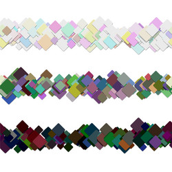 repeatable square pattern page rule line design vector image