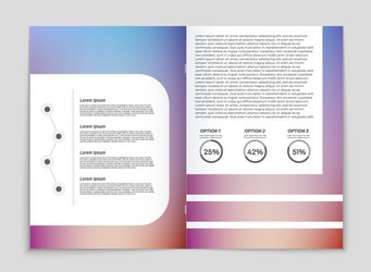 abstract layout background set for art vector image