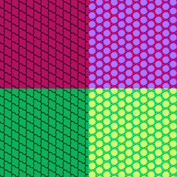 abstract seamless colorful patterns vector