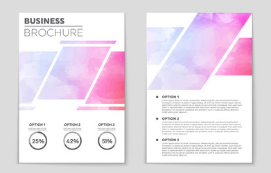abstract layout background set for art vector image