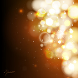 abstract bokeh background vector image