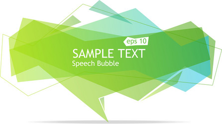 Text Speech Bubbles & Message Templates vector image