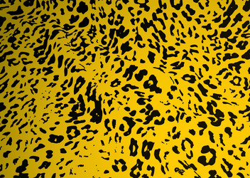 Seamless gold leopard print pattern Royalty Free Vector