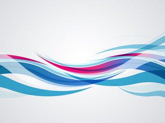 Abstract Wave Background vector image