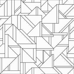 Geometric Triangle Pattern vector image