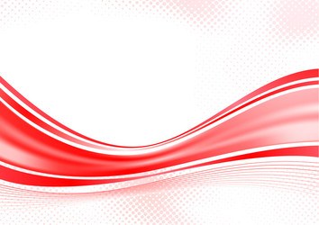 Dynamic Red Speed Swoosh Background vector image