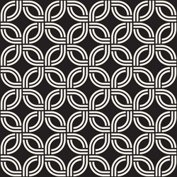 Monochrome Lattice Pattern vector image