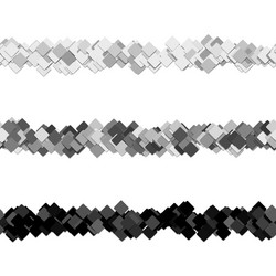repeatable random square pattern page separator vector image