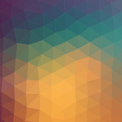 retro pattern of geometric shapes colorful mosaic vector image