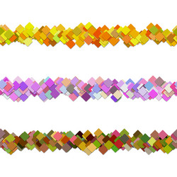 diagonal square pattern page separator line vector image
