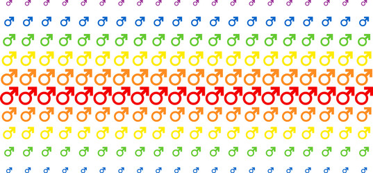 mars symbol shape halftone spectrum grid vector image