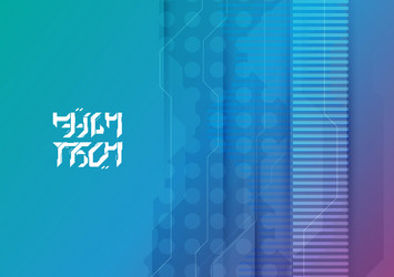 technology background color for web and design vector image