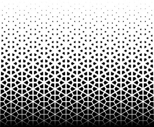 Japanese Kumiko Pattern - Dissolving Geometry vector image